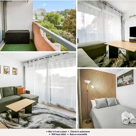 Parenthèse Ensoleillée, Sérénité à 5 Min De La Appartement Saint-Raphaël